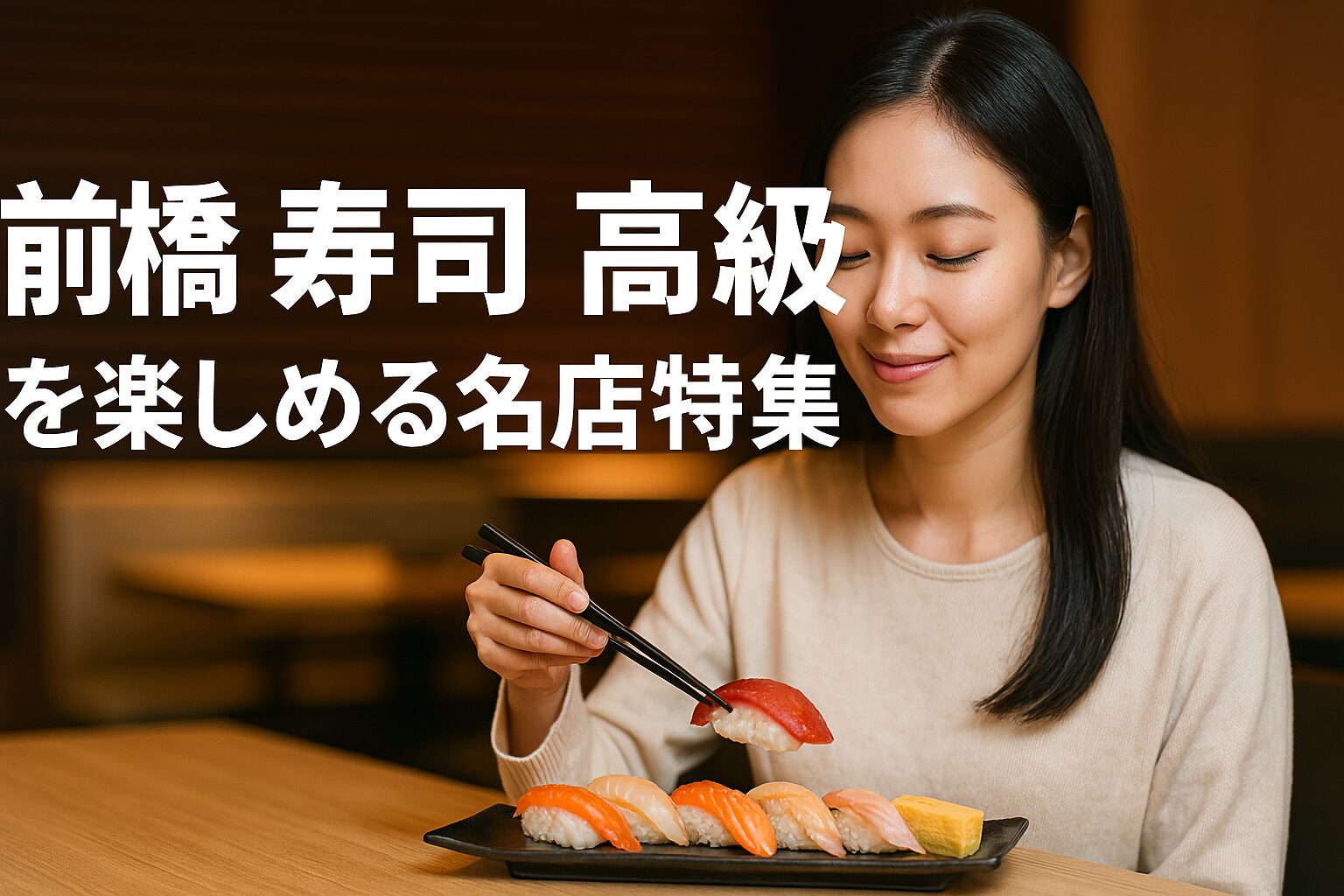 前橋 寿司 高級を楽しめる名店特集