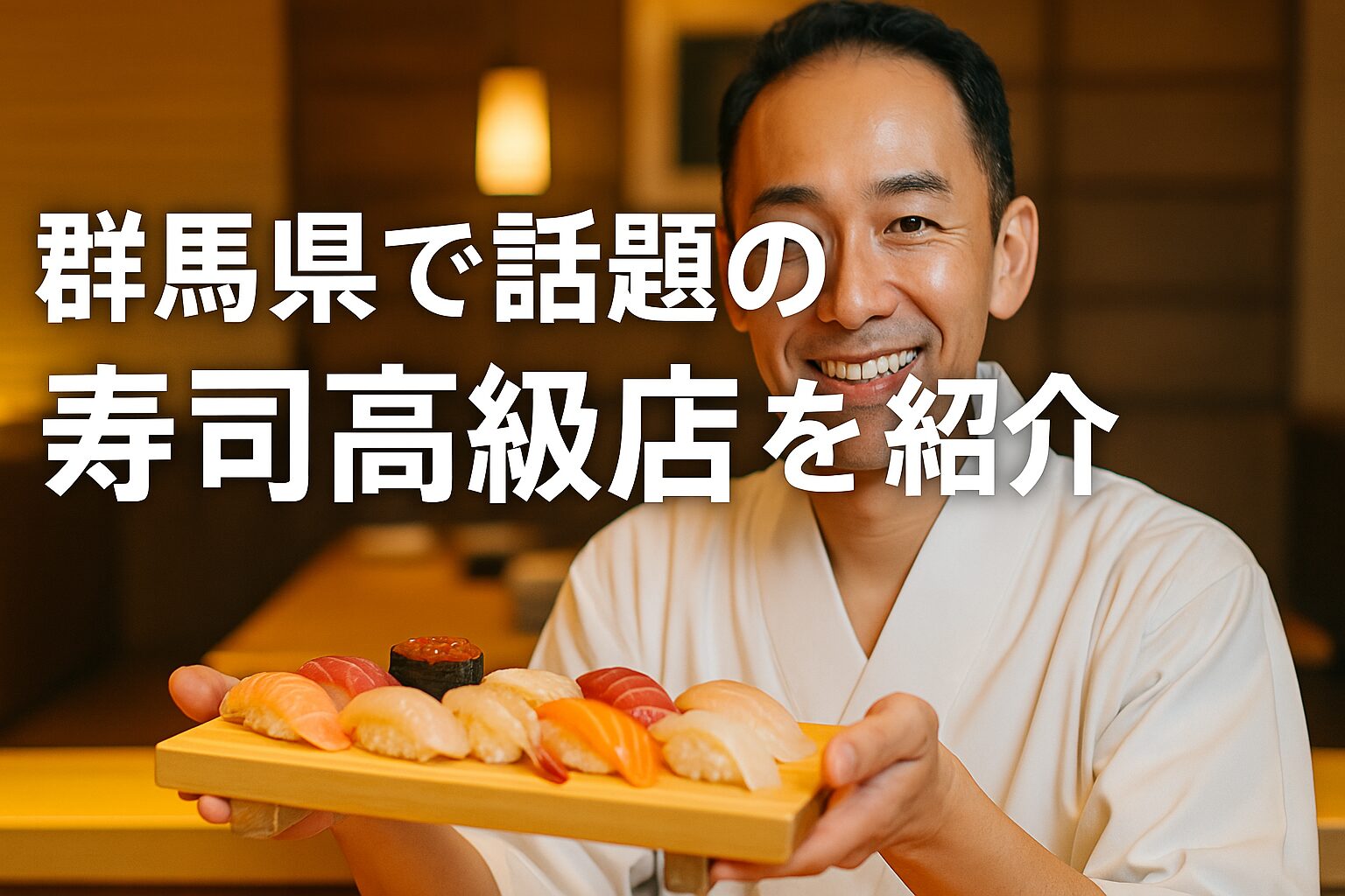 群馬県で話題の寿司高級店を紹介