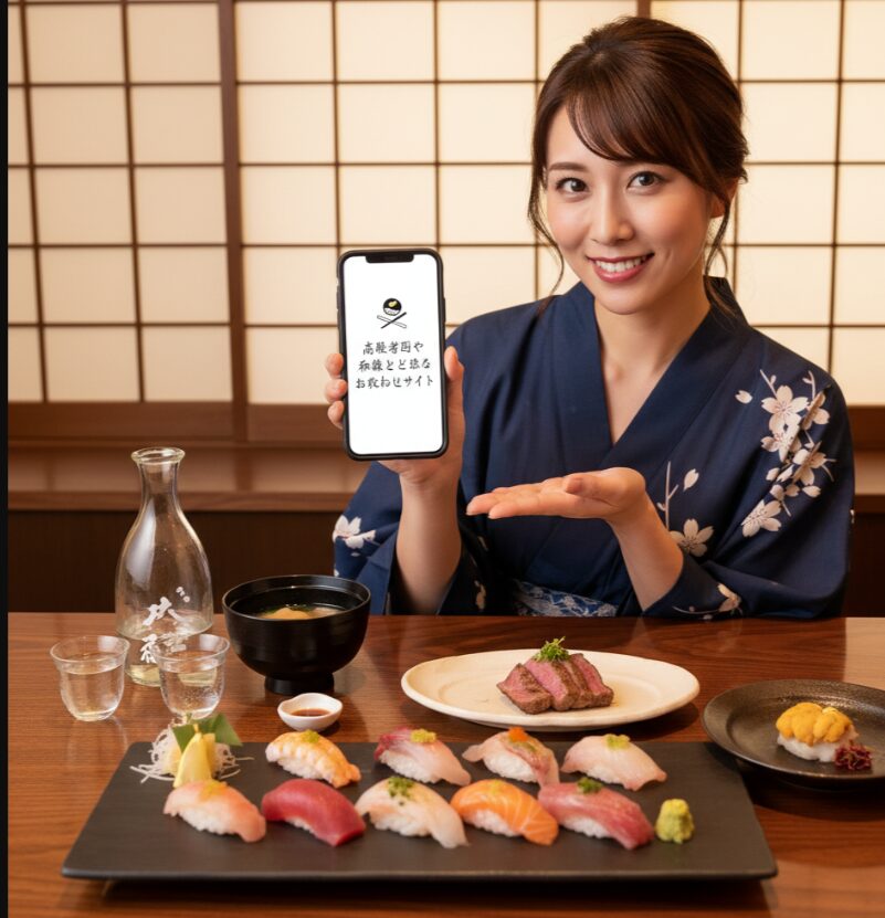 高級寿司や和食などに関するお役立ちサイト