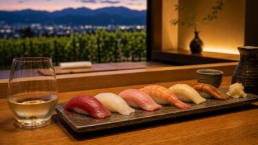 甲府の高級寿司を選ぶ方法！ワインと予算の確認